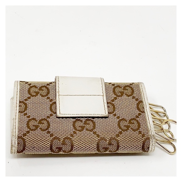 Authentic Gucci Monogram Keyholder Wallet - Picture 6 of 10